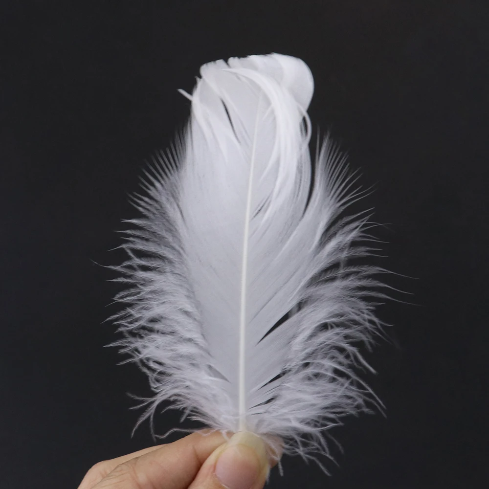 Wholesale Colorful Floating Goose Feathers Balloons Crafts 5-15cm Natural Feather for Wedding Festivals Party Decoration Plumage