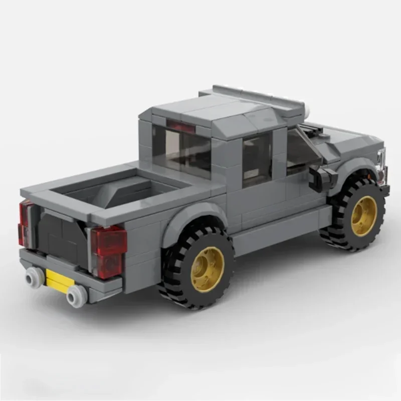 Modelo de coche de ciudad Moc, bloques de construcción Raptor Deranged Truck, tecnología Modular, regalos, juguetes de Navidad, conjuntos de bricolaje, montaje