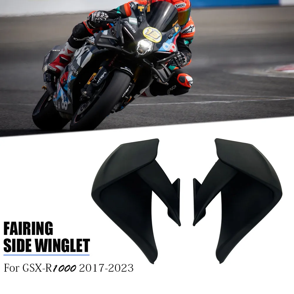 

Motorcycle fairing parts, pneumatic wing kit, fixed wing, For Suzuki GSX-R1000R GSXR1000 2017 2018 2019 2020 2021 2022 2023