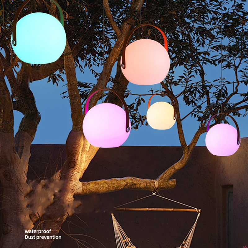 Cmoonfall Luz Usb Luces Led قابلة للشحن عمر البطارية الطويل في الهواء الطلق مطعم الجدول مصباح التخييم معلقة أضواء ليلية لطيف هدية