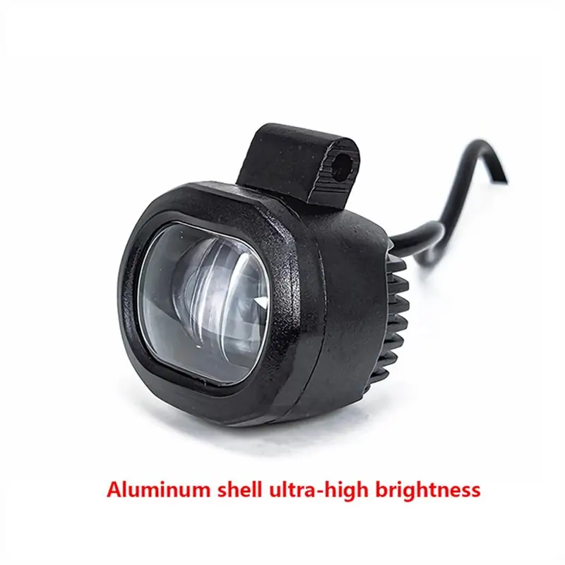 2X 10W Work Light LED Forklift Warning Light 12V-80V Aluminum Work Light Safe Light Waterproof Red Color One Line Light-N31R