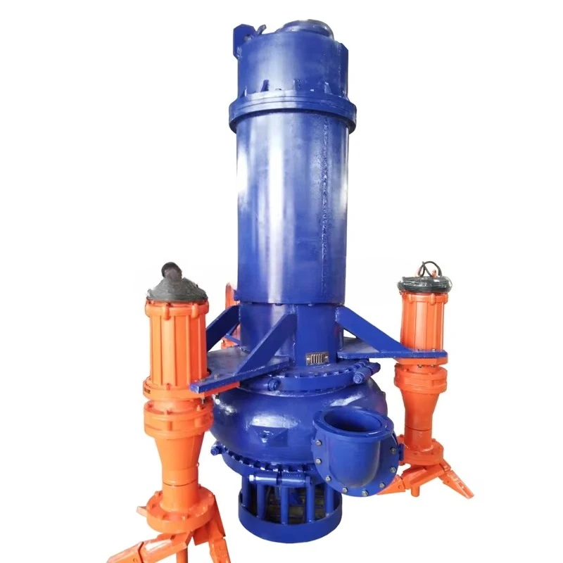 Grande idraulico sommergibile fango sabbia dragaggio pompa escavatore centrifugo ghiaia mineraria acque luride aspirazione acqua supporto per l'estrazione mineraria