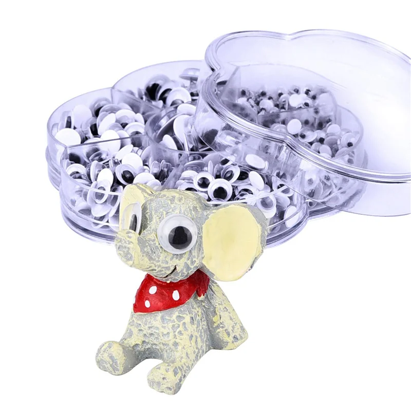 3500 stuks ronde wiebelende ogen met zelfklevende DIY scrapbooking ambachtelijke accessoires, diverse maten