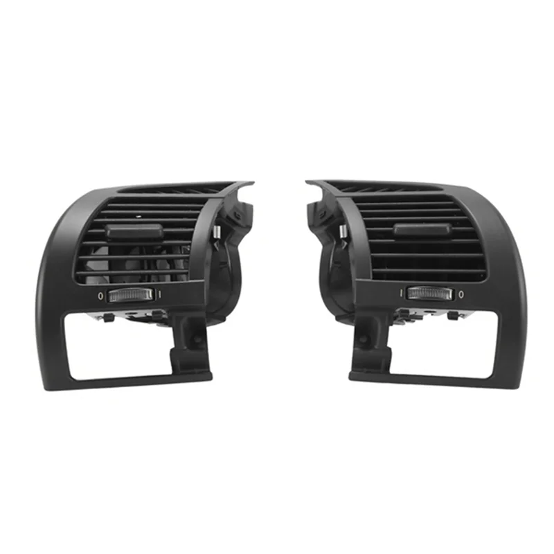 ABJO-Griglia di uscita dell'aria anteriore per auto senza portabicchieri per BMW Z4 E85 E86 2002-2008 Nero