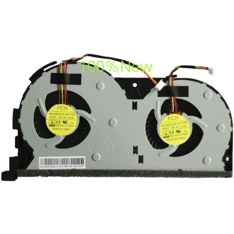 New Original CPU Fan For Lenovo Y50 Y50-70 Y50-70AM Y50-80 Y50-70AF DC28000EQF0  DC28000EQS0, EG60070S1-C060-S99