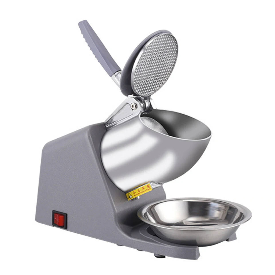 HD108 electric ice crusher with blade ice crusher razor stainless steel blade ice shaver