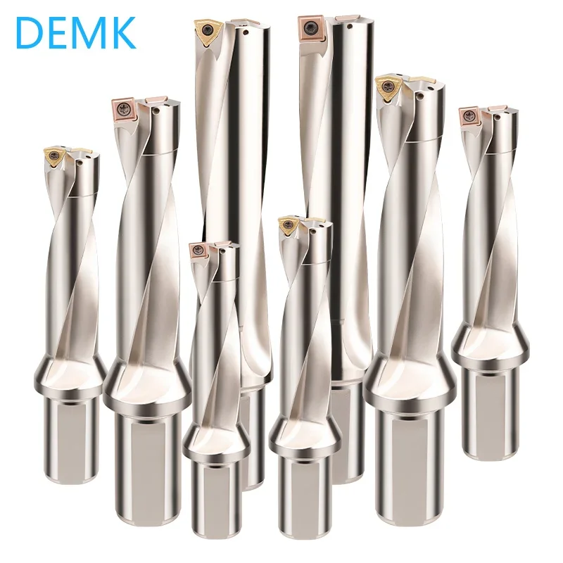 Wendeschneidplattenbohrer der WC-Serie U-Bohrer 10 mm-50 mm 2D 3D 4D 5D Bites WCMX WCMT Einsatz Metallbohrer Maschinen Drehmaschine CNC-Kühlung – Detail 1