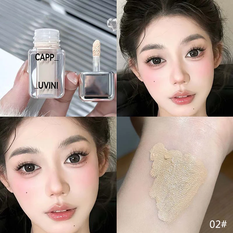 ماكياج كونتور كونسيلر أبيض يضيء تغطية عالية لحب الشباب والهالات السوداء السائل خافي عيوب الوجه عصا مكياج كوري #3