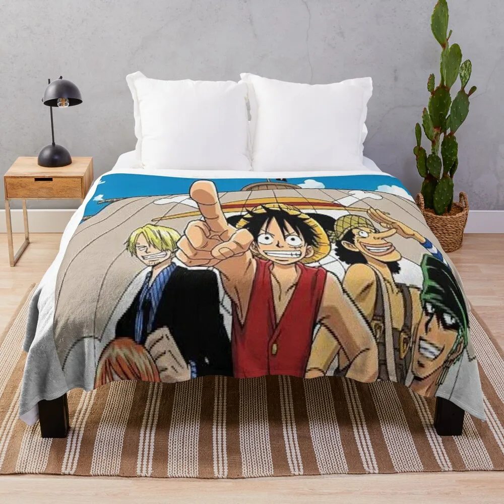 

Copie de lufy Throw Blanket Polar blanket Luxury Blanket Comforter Blanket manga