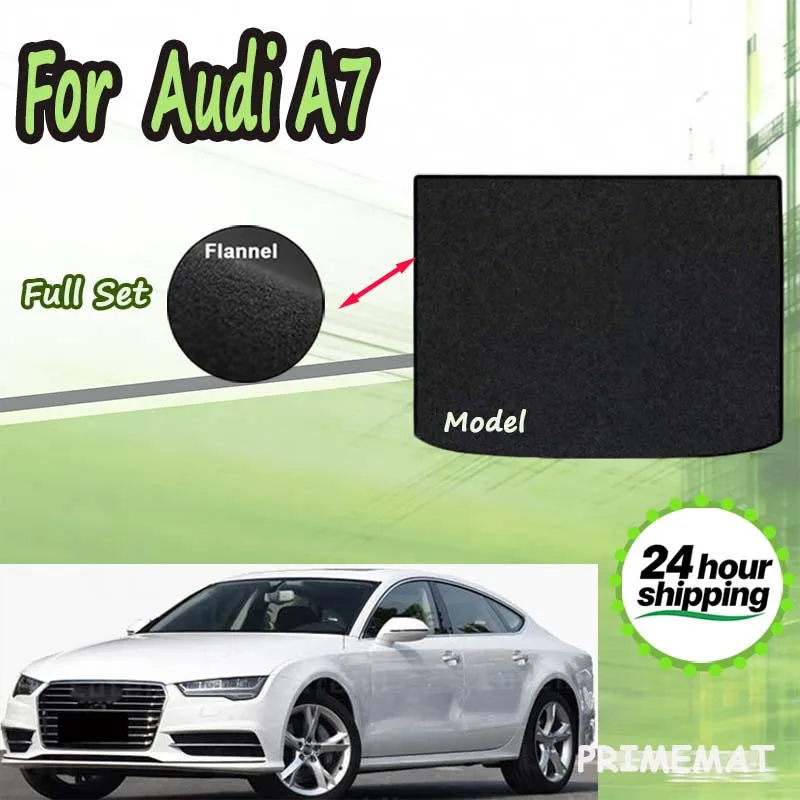 

Коврик в багажник ECOAUTO для Audi A7 Коврик-вкладыш в багажник для моделей 2012-2018 годов, аксессуары