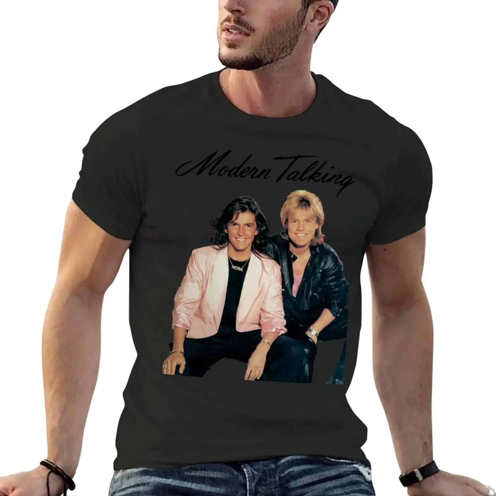 Retro Modern Talking Gift For Music Lover T-Shirt for a boy customs Blouse compression shirt men