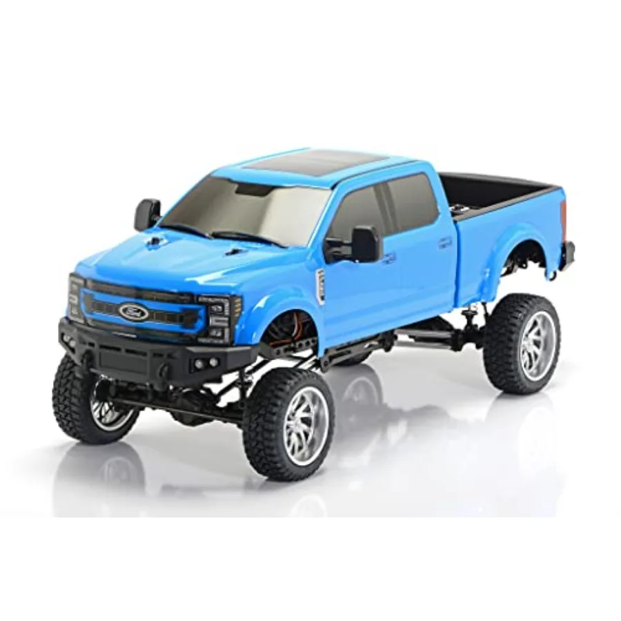 

F250 KG1 Edition Lifted Truck Daytona Blue - RTR 1/10 Scale 4 Wheels Drive Lifted Custom Truck
