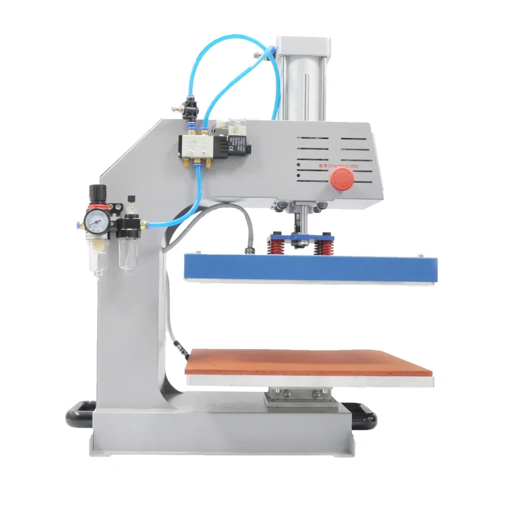 Heat Press Machine Pneumatic Automatic T-shirt Heat Transfer Machine Clothing Digital 38*38 Flat Ironing Heat Press Machine