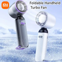 Xiaomi Portable Fan Handheld Fan Summer Mini Portable Handheld Fan Women Suitable for Travel Holiday Camping