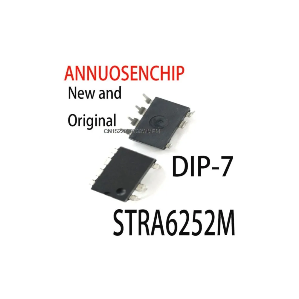 10PCS New and Original A6252M A6252  STR-A6252M DIP-7 STRA6252M