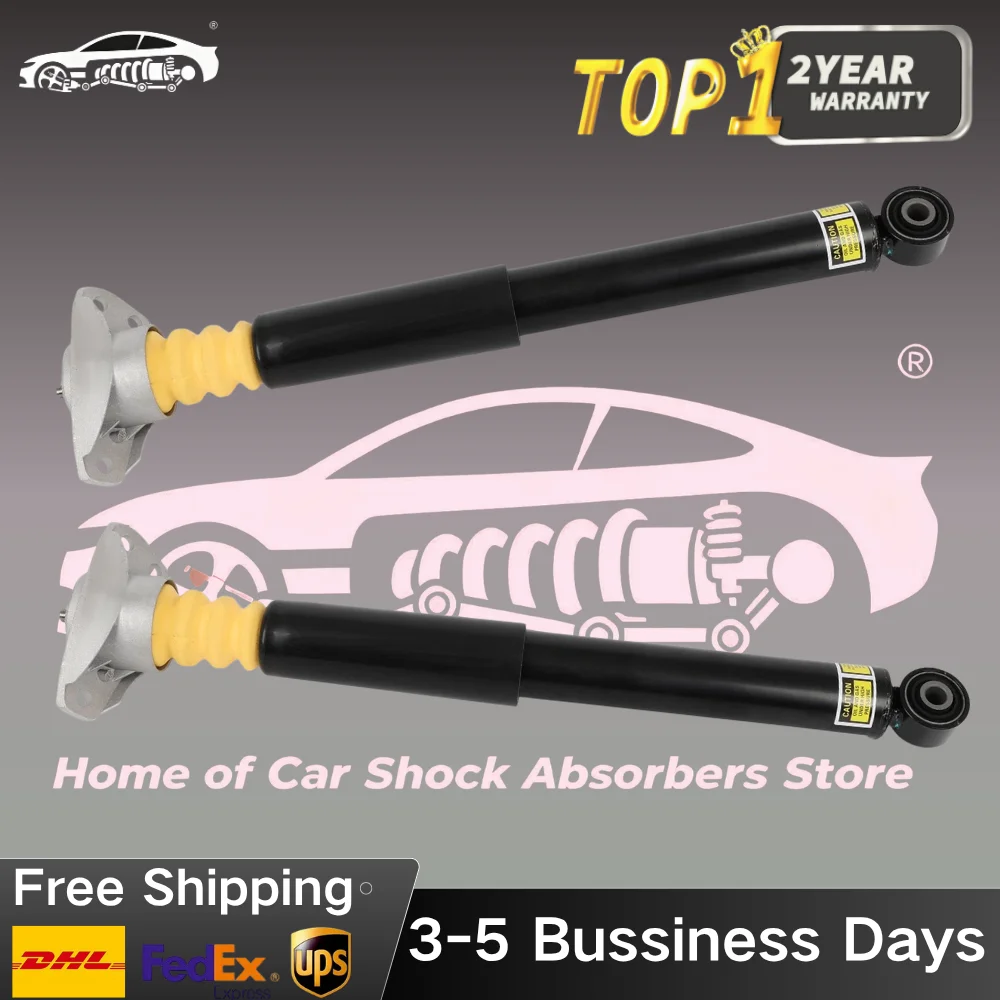 2 Pieces Rear Left and Right Shock Struts Assys MagneRide Fit Audi TT MKII TTS TTRS Quattro FWD 2007-2015 8J0513025A 8J0513025B