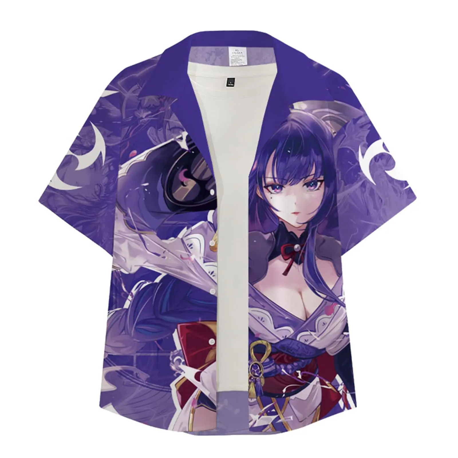 

New Anime Cosplayer Genshin 3D Printed shirt for Men and Women Unisex Short sleeve Oversized Casual Quick Drying Sports shirt