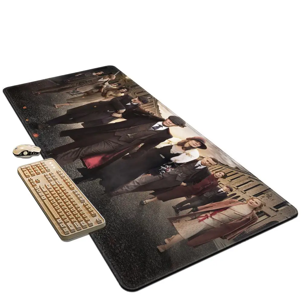 1pc Peaky Blinders Mouse Mat Desk Mat With Pad Gaming Accessories Prime Gaming XXL Keyboard Pad XXL Gamer Mousepad 90x40
