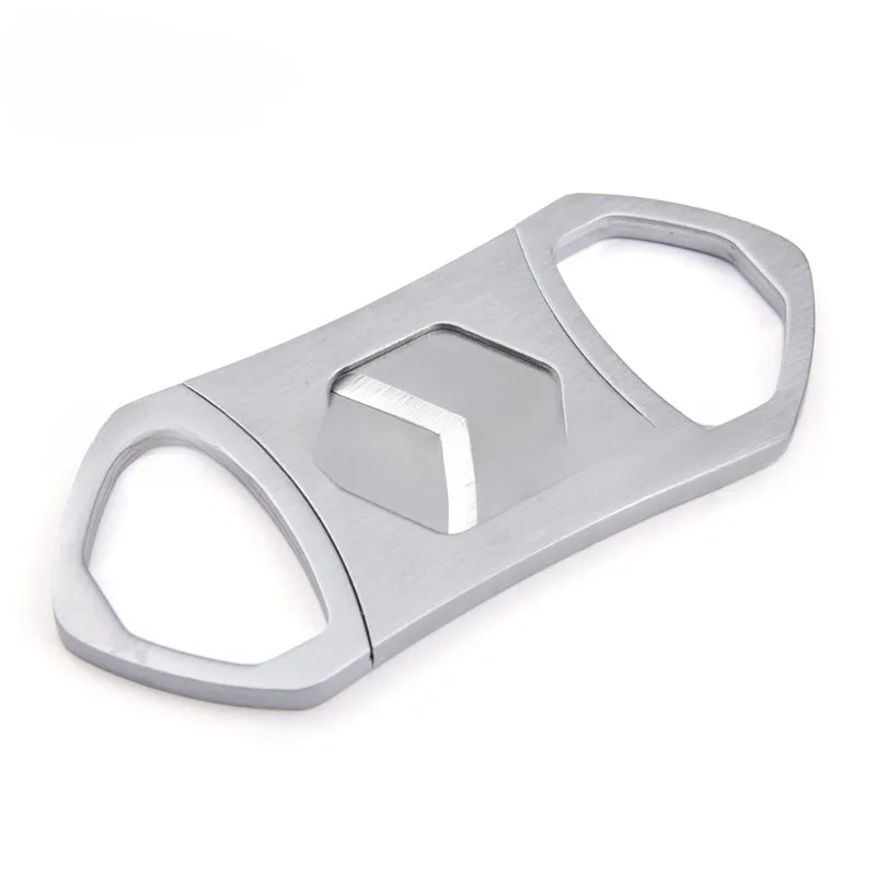 

Stainless Steel Cigar V Cut Cutter, Cigar Punch Blades Guillotines, Pocket Gadgets, Cigarette Knife, Smoking Accessory