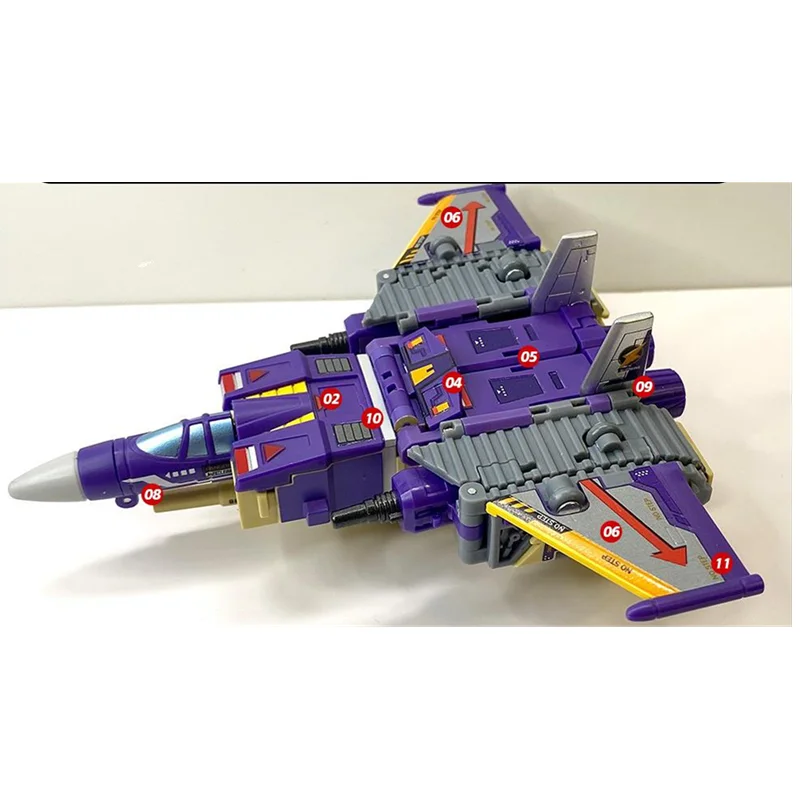 Water Sticker Upgrade Kit For Transformation MFT MS-28 Blitzwing Action Figure Accessories IN STOCK