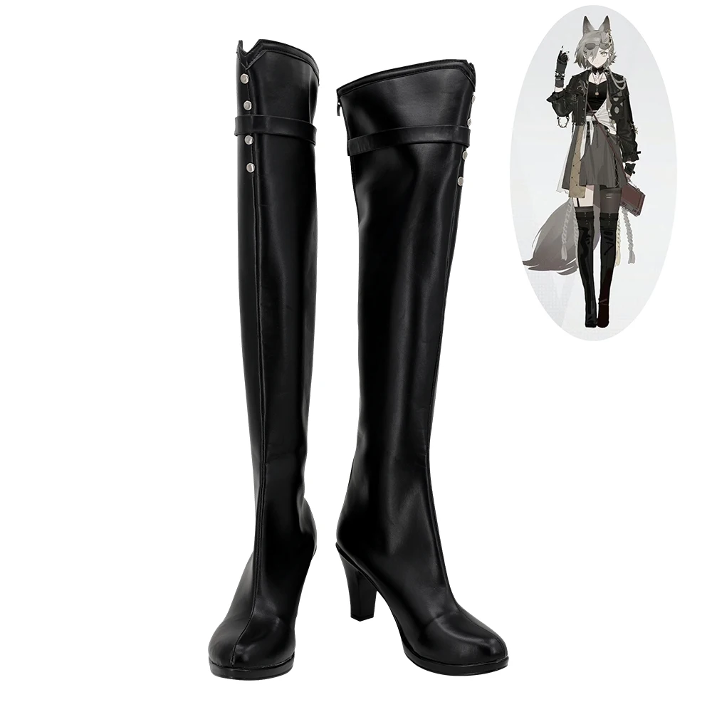 

Penance Shoes Arknights Cosplay Boots