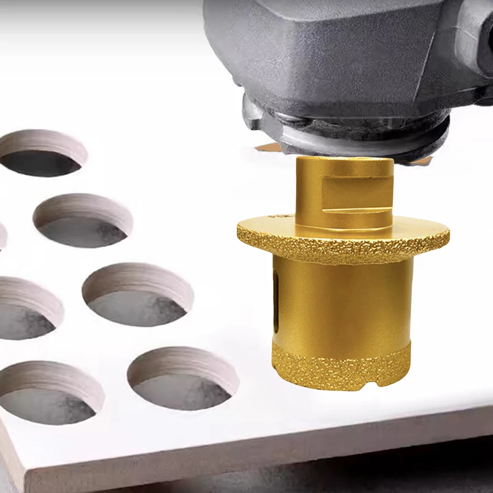 

1pc 40/45/50mm Core Drill Bit For M14 Angle Grinders For Tiles Glass Marble Walls Concrete Drilling Holes