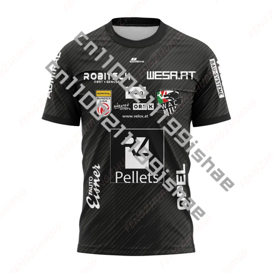 White Sports Jersey with Multi Sponsor Support for The Summer of 2026: Joint Design By ROBITSCH and WIESA.AT