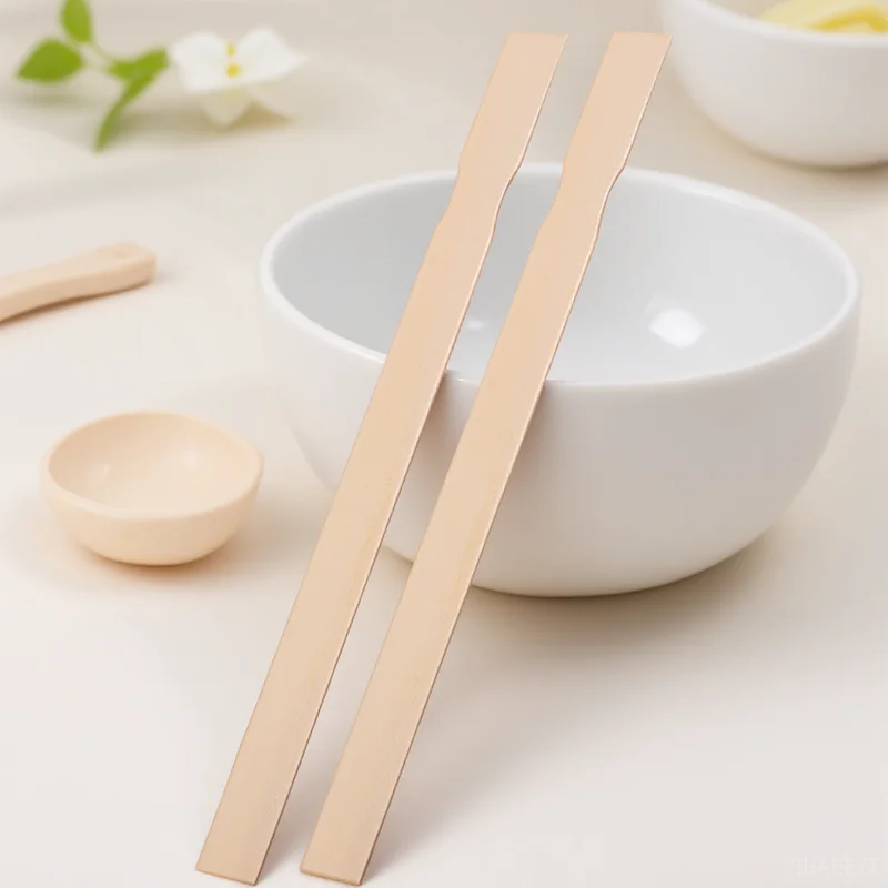 

25 pcs Wooden Stirring Durable Smooth Reusable Paint Mixing Diy Home Tool Stir Bar Wood Rod Wooden Stirrers Wood