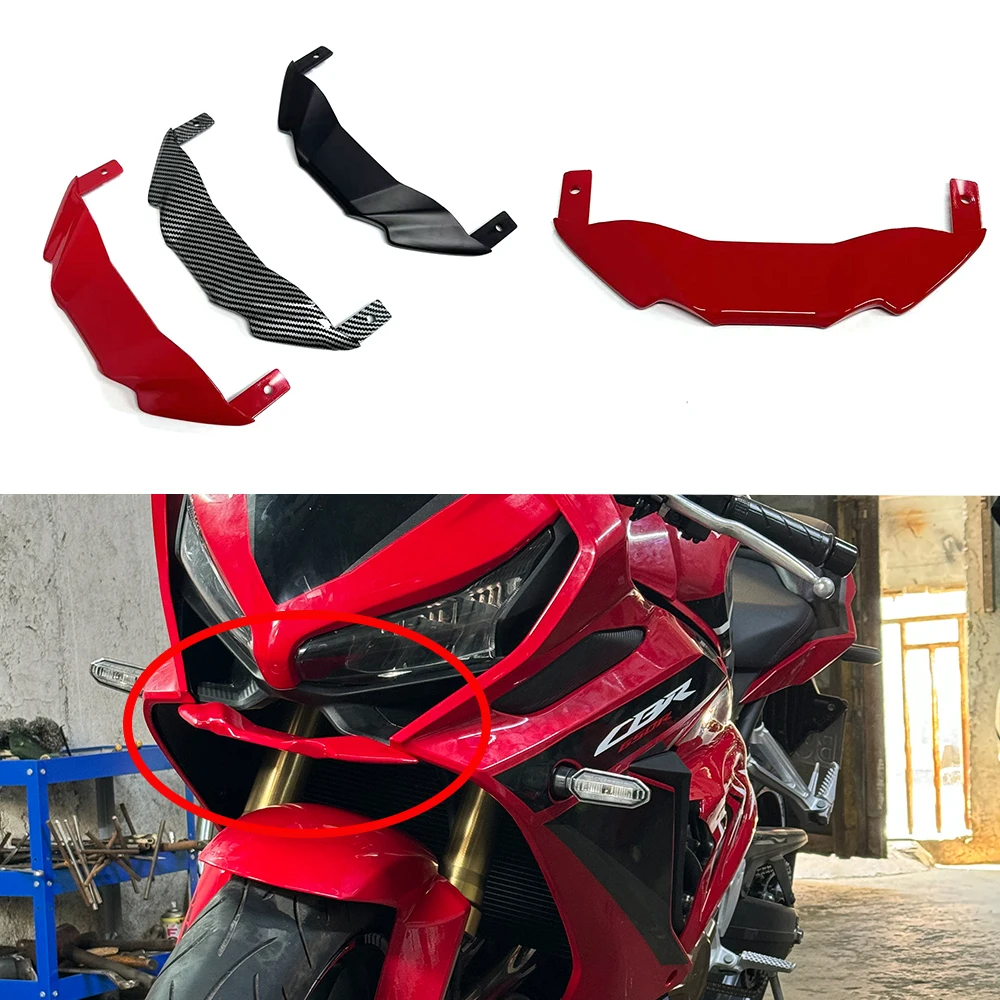 

Аксессуары для мотоциклов, крышка для губ вперед, обтекатель для снижения сопротивления ветру для Honda CBR650R 2019 2020 2021 2022 2023 2024