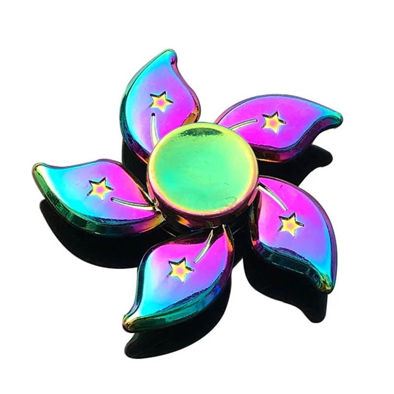 Bunter Legierungs-Fingerspinner, Metall-Fingerrotations-Ornament, Freizeit-Stressabbau-Deko, Party-Geschenk – Detail 15