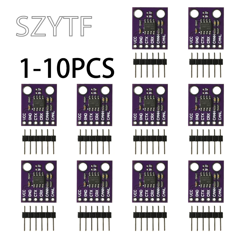 1-10 шт. MCP2551 высокоскоростной модуль интерфейса шины контроллера протокола CAN для Arduino