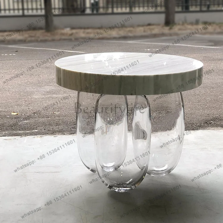 PG NEW Modern modern minimalist designer creative anti-gravity household side few villa model room coffee table