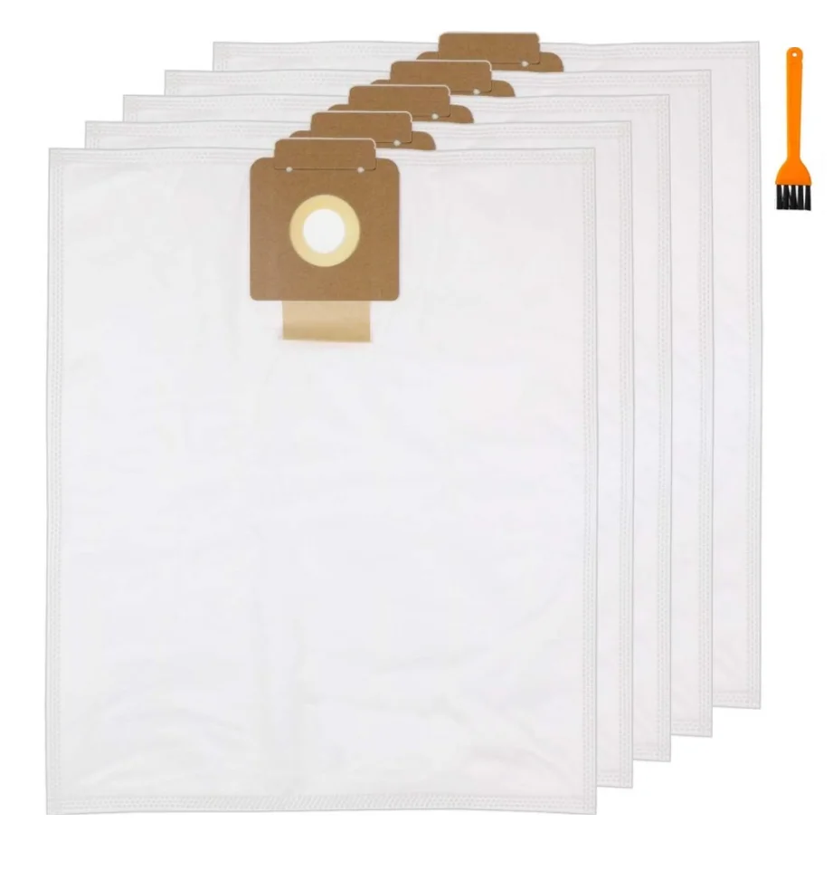 5PCS Microfiber Dust Bags for Karcher T7/1 T8/1 L T9/1 T10/1 T11/1 6.904-333.0 69043330 6.904-084.0  Vacuum Cleaner Replacement