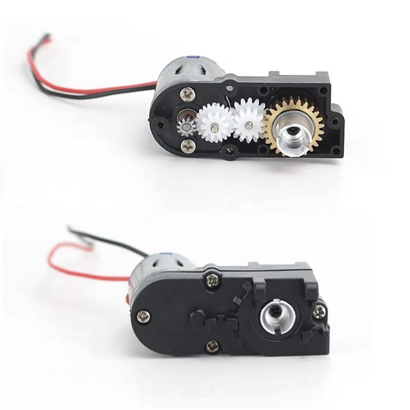 FBIL-2X Metal Gearbox Differential Diff Assembly For LDRC AE86 1/18 RC Car Upgrade Parts Accessories