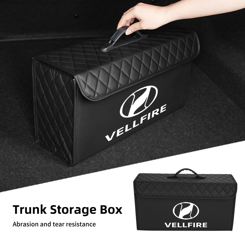

Car Trunk Storage Box Multiuse Portable travel Organizer Tools Bag For Toyota Vellfire CHR Corolla Yaris Aygo GT86 Prius RAV4 Ca