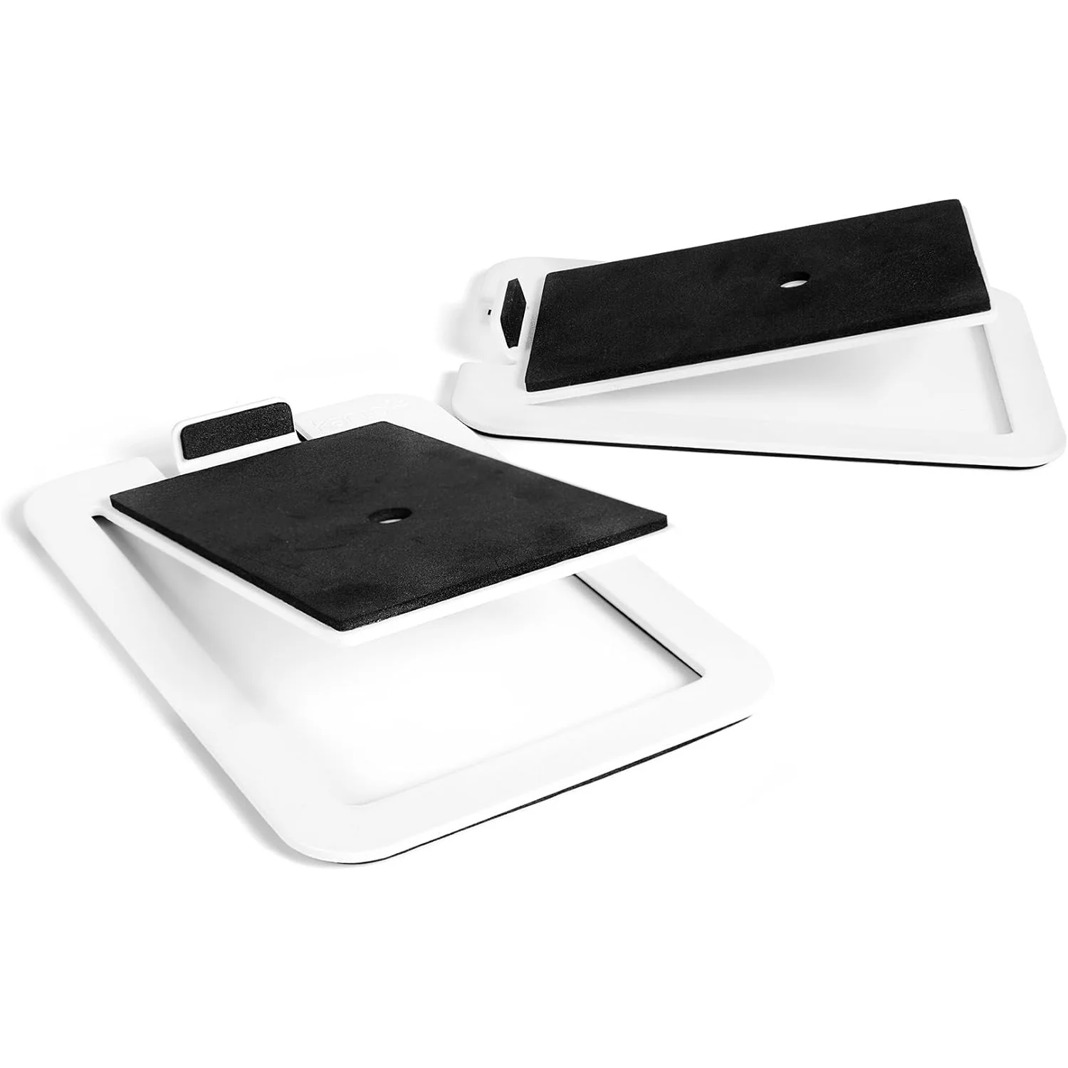 2 個のデスクトップスピーカースタンド、中型本棚スピーカー用 & 中型