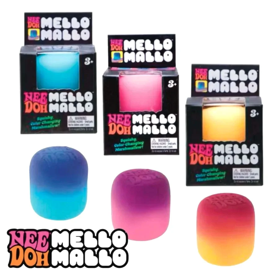 Popular NeeDoh color-changing marshmallow feeling ultraviolet color-changing slow rebound pinch music decompression toy