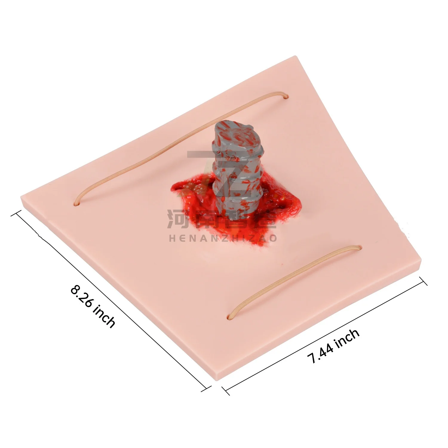 New Simulated wearable foreign body puncture training model Foreign body wound model