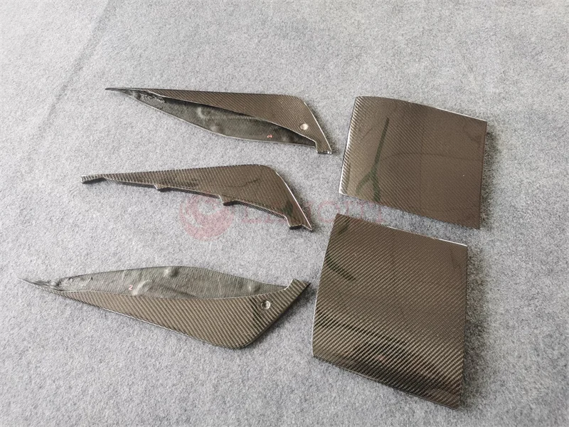 Material de fibra de carbono para-choque traseiro, difusor de lábios, decoração para Ferrari Califórnia 2015, estilo de carro