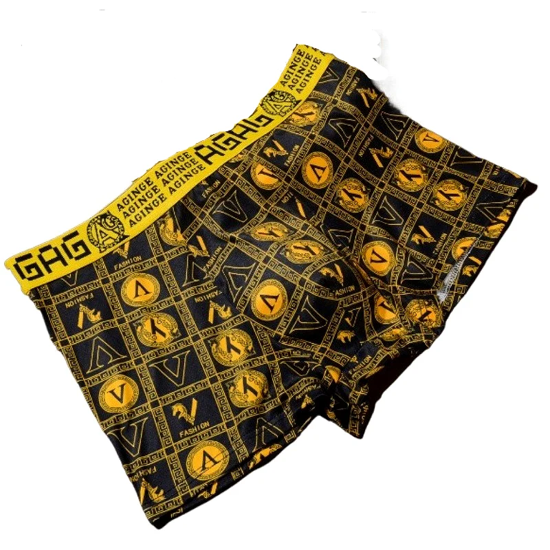 Sexy Underwear Boxershorts Men Shorts U Pouch Flat Boxers Smooth Mens Swimming Trunks Panties Ropa Interior Hombre Male Boxers