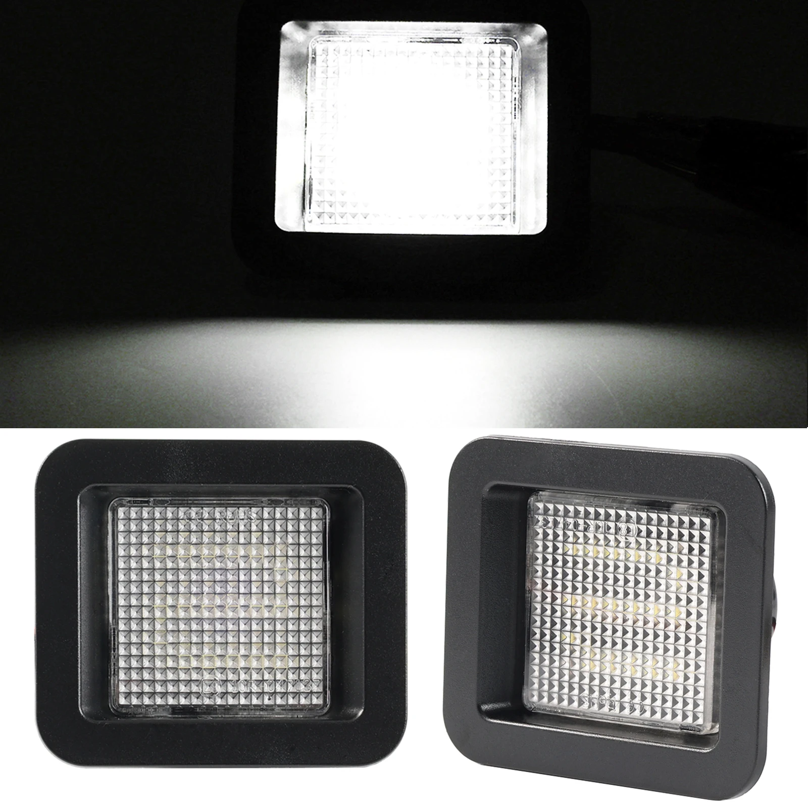 Truck Pickup Rear License Plate Light Assembly Plug And Play 6000K For Ford F150 2016 2020 2021 Raptor 2015 2016 2018 2019 Part