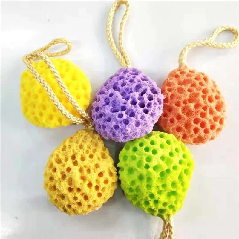 Honeycomb Bath Ball Body Cleaning Soft Bath Ball Does Not Fall Apart Soft Shower Sponge Children Kids Bathing Ball Supply