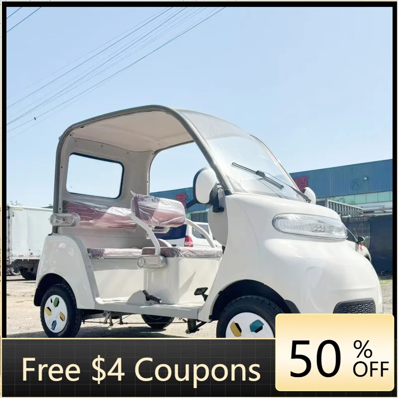Rs New national standard four-wheeler lithium electric passenger carrying adult leisure home electric vehicle