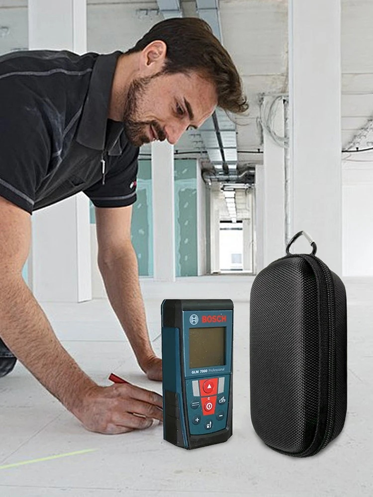 

Прочный дорожный кейс с сетчатым карманом, защитный чехол из EVA, ударопрочный органайзер из EVA для дальномера Bosch GLM