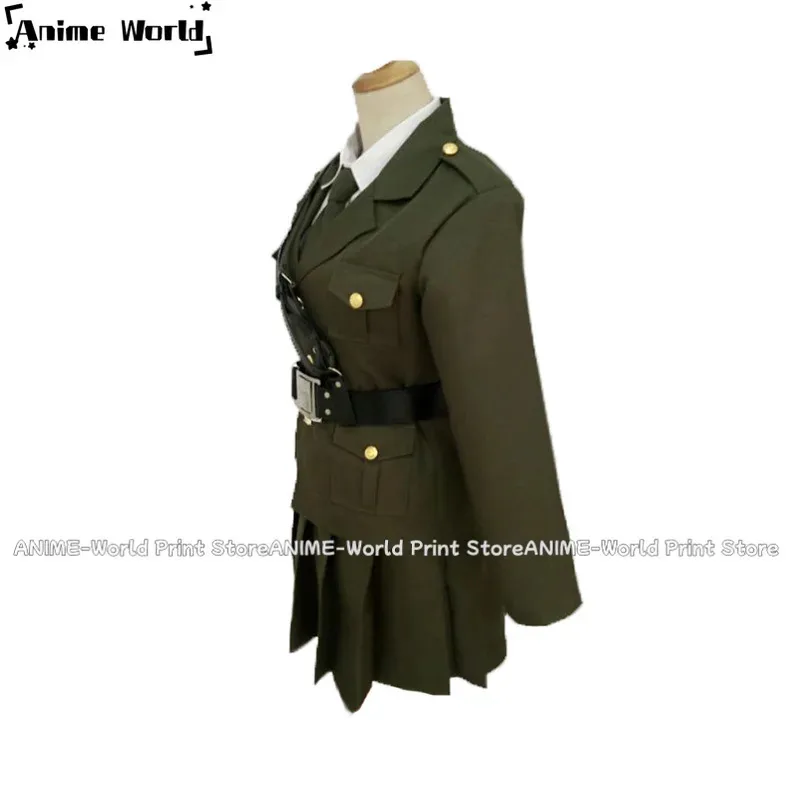 

New《Custom Size》APH Axis Powers Hetalia England Rosa Kirkland Cosplay Costume AXVJKLRTIV2025