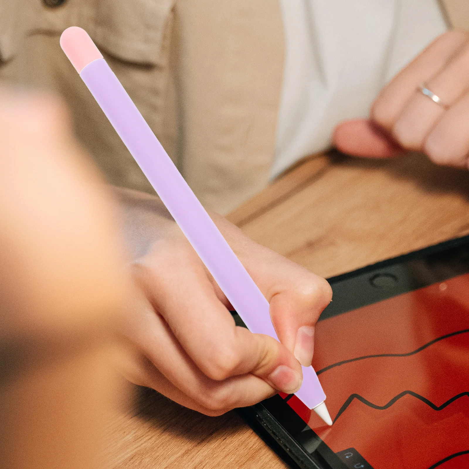 Silicone Stylus Pen Sleeve Protective Case for Pencil 2 Crash Color Cover Touch Pen Tip Guard Smooth All Around