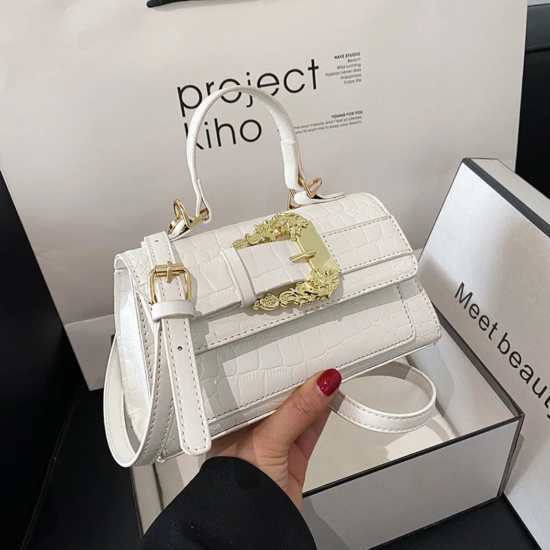 

Minimalist 2025 Crossbody Bag for Women, Chic Faux Leather Shoulder Bag, Simple Structured Purse for Daily Use, Elegant & Trendy