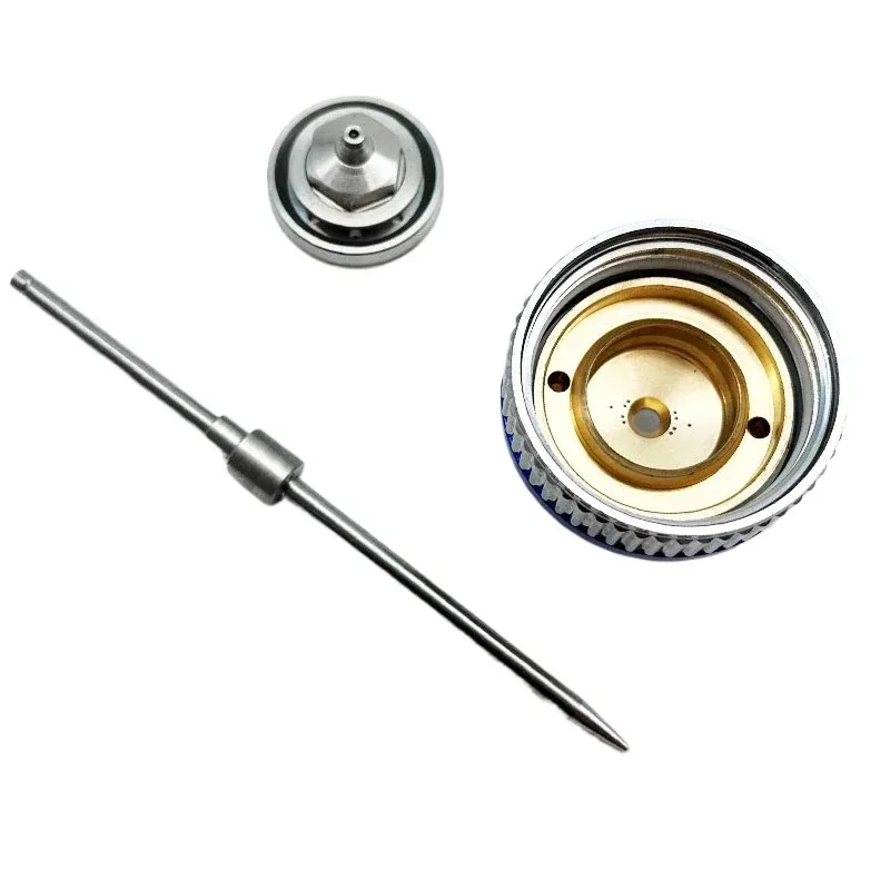 4000B 4400B 5000B 5500B 1.3mm Spray Gun Nozzle Needle Cap 3Pcs Kit Paint Sprayer Replacement Accessories