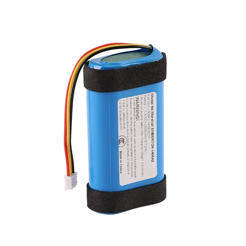 C406A2 C406A2-2 Battery 7.2V 18.72Wh 2600mAh For Marshall Emberton II,Emberton 2 005696 1001908 Bluetooth Speaker Battery