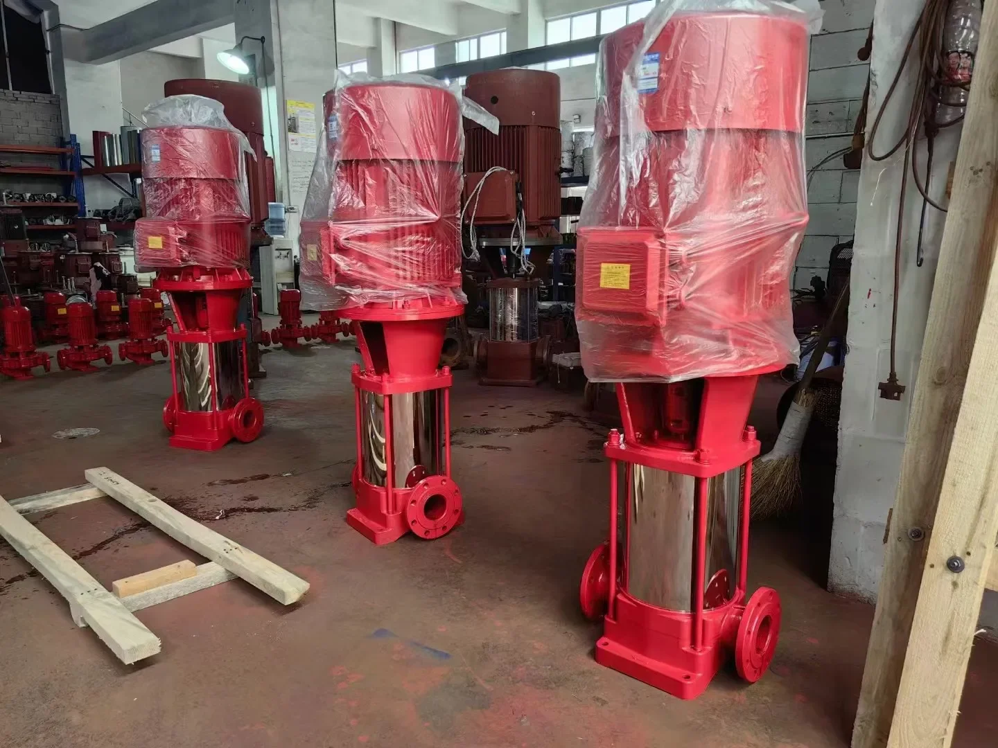 Fire Hydrant System, Pressurized Water Supply Stabilizing Equipment  Centrifugal Pump Xbd Dl/GDL Vertical Multi-stage Fire Pump